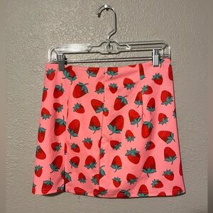 Pink Strawberry Skirt